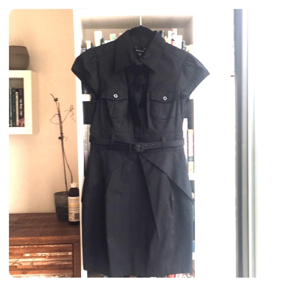 Bebe black mini dress